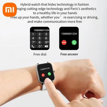 2022 החדש, שעון חכם נשים מגע מלא צמיד כושר גשש לחץ דם עבור Xiaomi טלפון חכם PK GTS Smartwatch 2 אנשים+קופסא