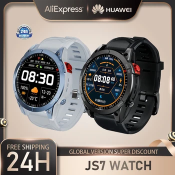Huawei Smartwatch JS7 Finex תשלום מנותק NFC סיסמא נעילת הבריאות ניטור Bluetooth שיחה כושר Sports Tracker עבור אפל