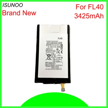 ISUNOO 10pcs/הרבה 3425mAh FL40 סוללה עבור Motorola Moto X 3A כפול XT1543 XT1544 החכם סוללה