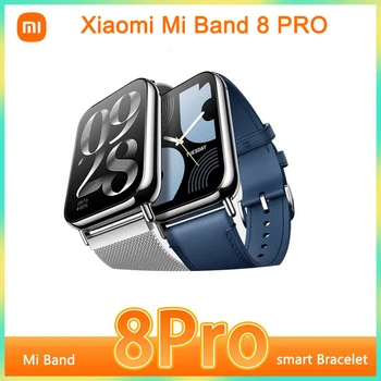 Xiaomi Mi Band 8 PRO צמיד חכם שיאומי 8 Pro צמיד קצב הלב שעון ספורט AMOLED מסך בצבע מלא צמיד עמיד למים