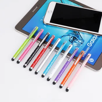 אוניברסלי זוהר יהלום מסך מגע עט מסך קיבולי מסך מגע Resistive Stylus העיפרון טלפון Tablet Pocket PC