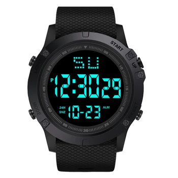 גברים שעון ספורט האופנה גברים של הצבא שעון ספורט יוקרתי LED דיגיטלי עמיד במים השעון Orologio sportivo דה uomo