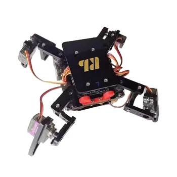 גזע תכנות רובוט אינטליגנטי ערכת DIY אלקטרוני ערכת הרכבה עכביש רובוט אפליקציה של שליטה מרחוק רובוט סט מלא
