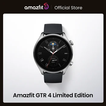 חדש Amazfit GTR 4 מהדורה מוגבלת של שעון חכם Dual-Band GPS אלקסה Bluetooth מובנה קורא 150+ ספורט מצבי Smartwatch