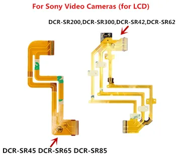 להגמיש כבלים עבור Sony DCR-SR200 DCR-SR300 DCR-SR42,DCR-SR62 DCR-SR45 DCR-SR65 DCR-SR85 מצלמות וידאו(LCD)כבל שטוח