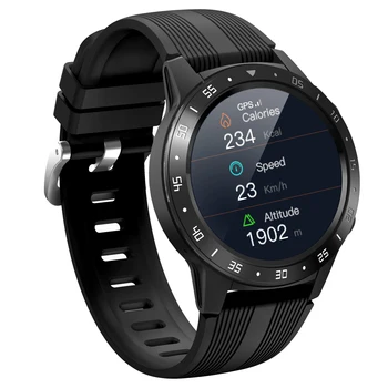 מוצרים חדשים הסיטוניים אופנה Bluetooth סיבוב מסך מגע עמיד למים יצרן OEM M5 GPS ספורט גברים שעון חכם