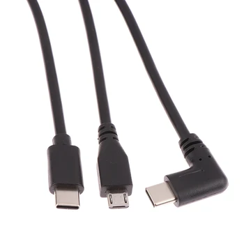 מיקרו USB סוג USB 3.1 זכר מחבר Type-c USB 3.1 נקבה כבל מאריך 17 מ 