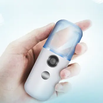 נייד Mini ריסוס ערפל פנים לחות נטענת USB היופי מכשיר הפנים לחות יומי קירור מים ריסוס