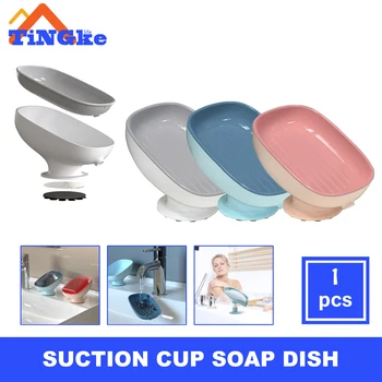 סופר יניקה שירותים סבון כלים מחזיק עם ניקוז מים סבון בעל Kithcen ספוג בעל מיכל סבון רחצה אספקה fo