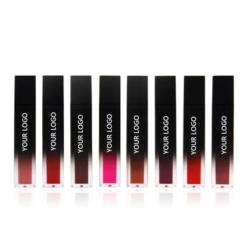 צבע נוזלי שפתון נשים קוסמטיקה יכול להיות מותאם אישית לוגו מותג פרטי lipgloss ביצוע אספקה Dmg93